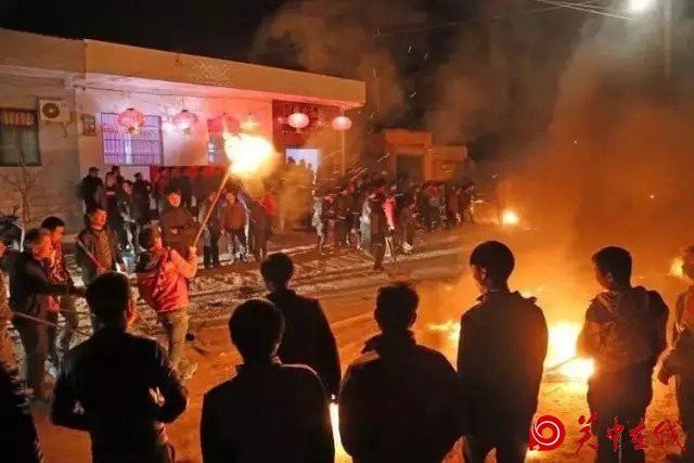 大荔民俗——正月里＂烧社火＂