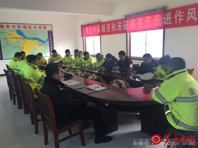 潼关秦东交警中队高度重视民警安全防护工作