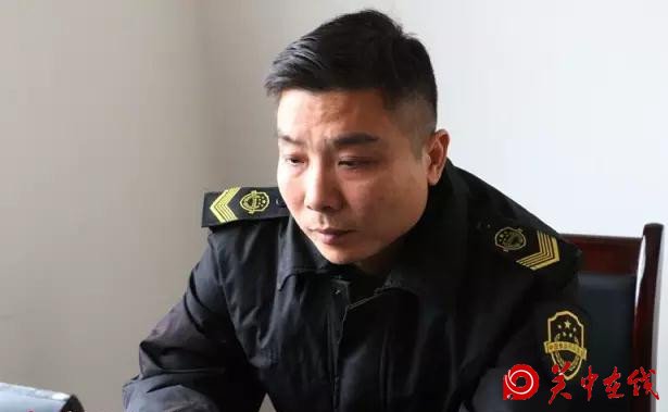 渭南向阳街道办人民的安全卫士——马强