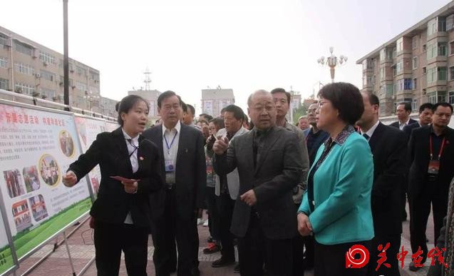 全市深化社区社会主义核心价值观建设观摩推进会在大荔召开