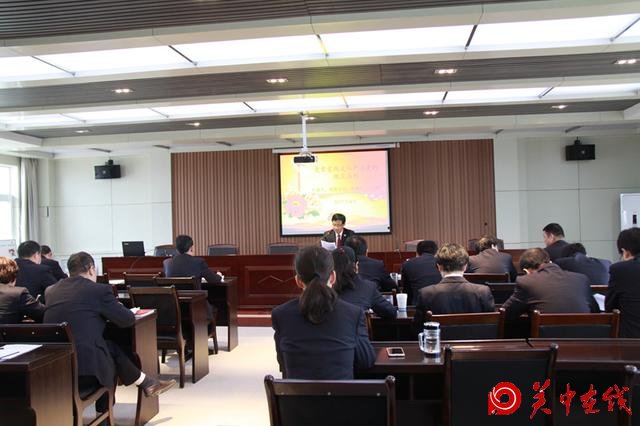 千阳检察院开展检察长讲党课活动
