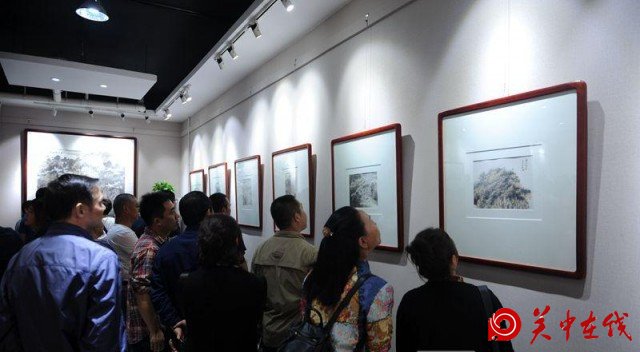水墨禅韵——陈平安闫媛媛伉俪书画展举办