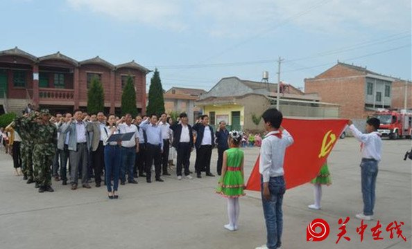 扶风县消防大队举办消防知识宣传进小学