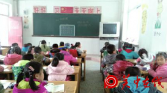 650余学生冰冷教室里上课