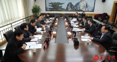 副市长刘新兴与中联重科高层座谈