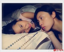 美颜母女！孙莉多妹皮肤水嫩搞怪卖萌