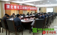 我县召开渭北煤化工业园区产业规划评审会