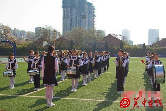 渭南高新区第五届中小学生田径运动会开幕