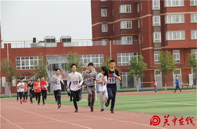 经开区2017年初中升学体育考试在渭南中学考点开考（组图）