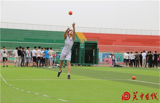 经开区2017年初中升学体育考试在渭南中学考点开考（组图）