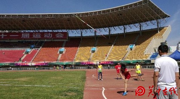 宝鸡市十一届运动会 青少年组挖掘苗子向省上输送