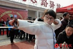 大荔县举办首届弹弓大赛一展传统体育运动风采