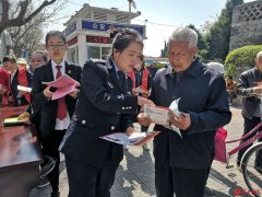合阳县公安局开展“4.15”全民国家安全教育日宣传活动