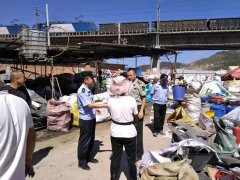 铁路沿线违章建筑 延安铁警重拳整治