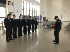 靖边铁警狠抓消防检查   增强站区职工防火控火能力