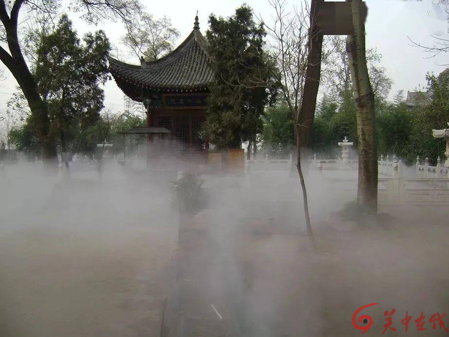 关中八景——草堂烟雾