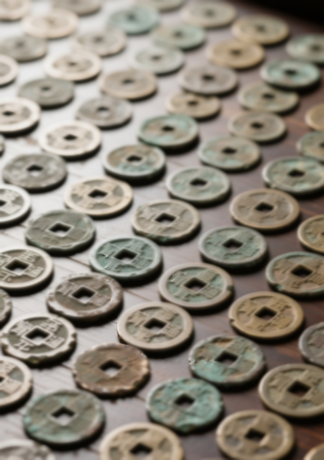 千余枚北宋铜钱山西展出