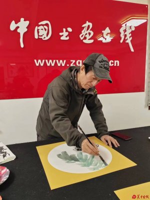 国家一级美术师季新民做客关中在线