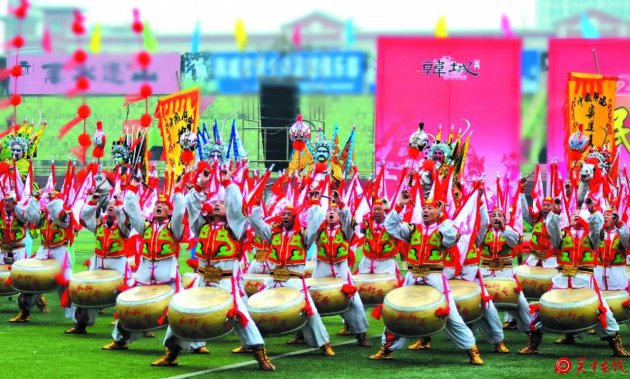 从黄河岸边“敲”向世界的鼓乐